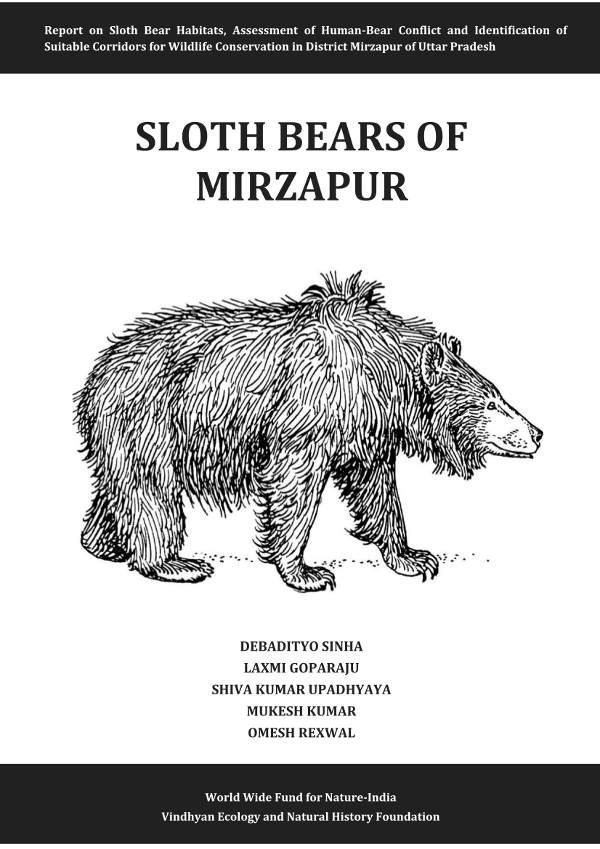 Front Cover Sloth Bears Mirzapur