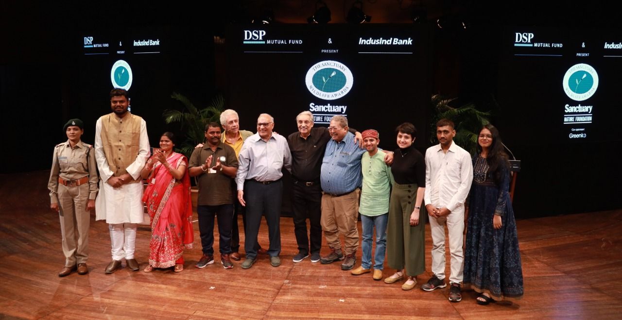 Awardees of The Sacntuary Wildlife Awards 2019